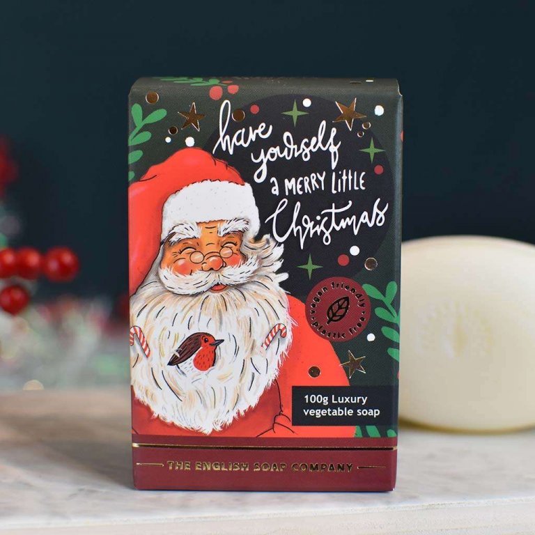 Christmas Santa Mini Soap - Weihnachtsmann Seife