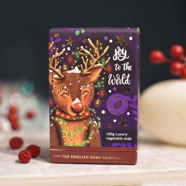 Christmas Reindeer Mini Soap - Rentier  Seife